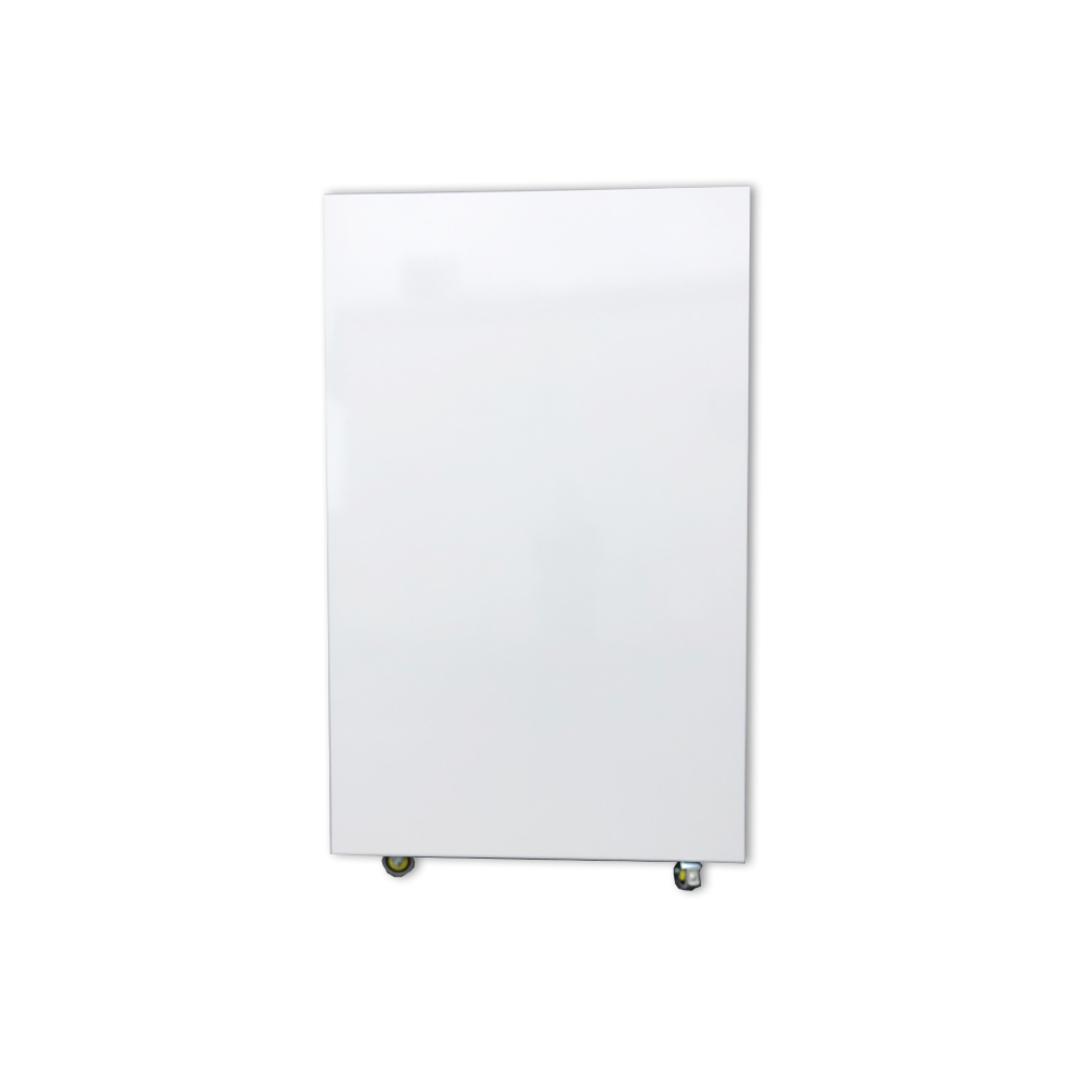 INDOOR MOBILE SANDWICH WHITEBOARD - PINBOARD | 1200W X 1900H image 0